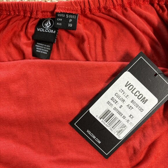 Volcom Easy Babe Dress - Rosewood - Picture 5 of 6